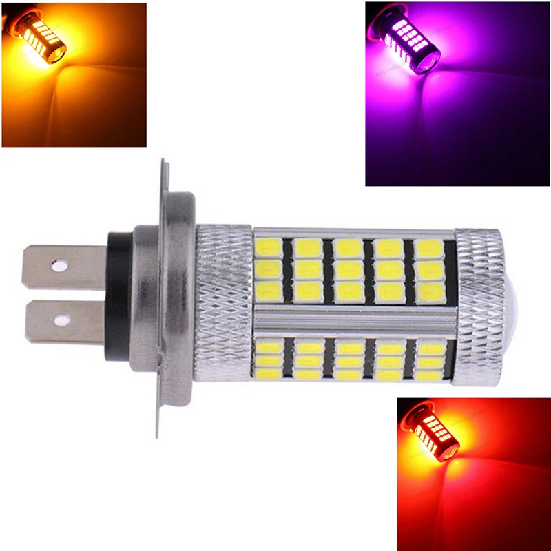 Светодиодные противотуманные фары H7 2835 66 SMD PX26D дневные ходовые огни