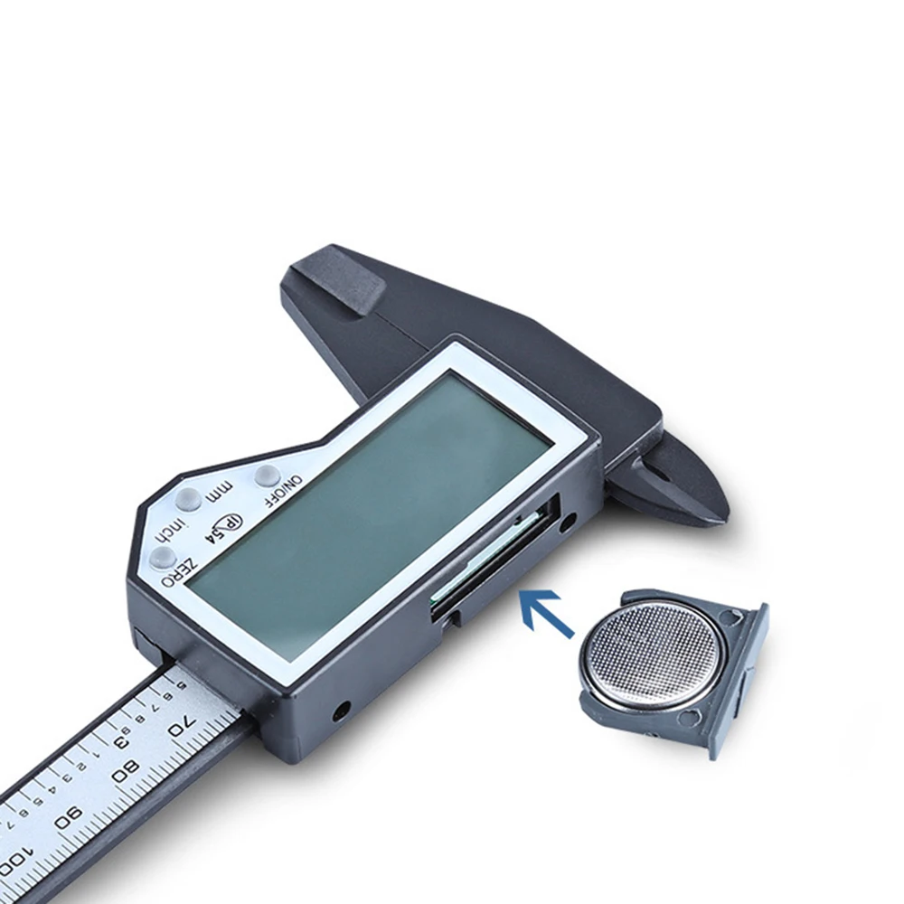 Электронный штангенциркуль 0 150 мм цифровой дисплей с нониусом большой экран IP54