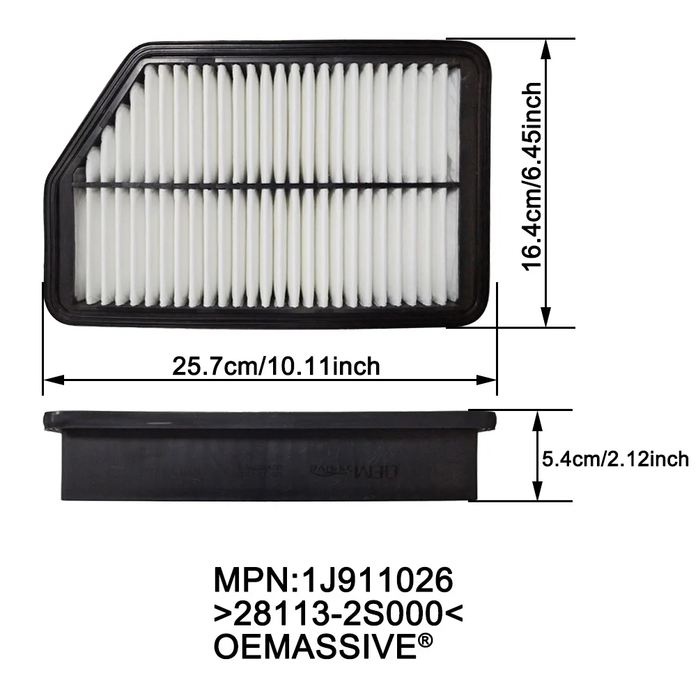 Combo Set Engine Cabin Pollen Air Filter For Hyundai Elantra GT Kia Forte Koup 2013 2014 2015 2016 2017 28113-2S000 97133-2H000 |