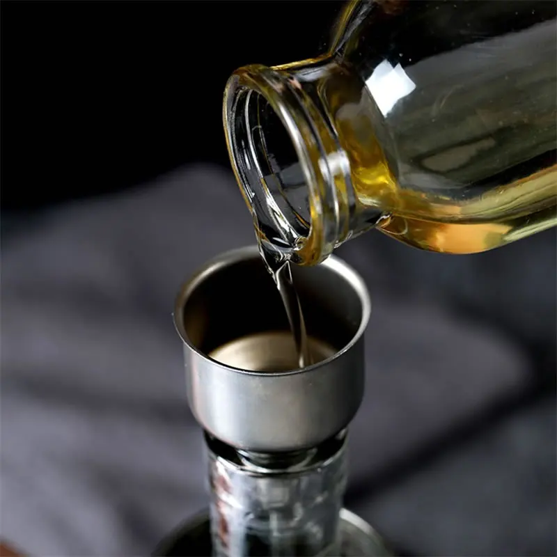 Колба фляжка из нержавеющей стали OBR воронка для спиртных напитков бутылка