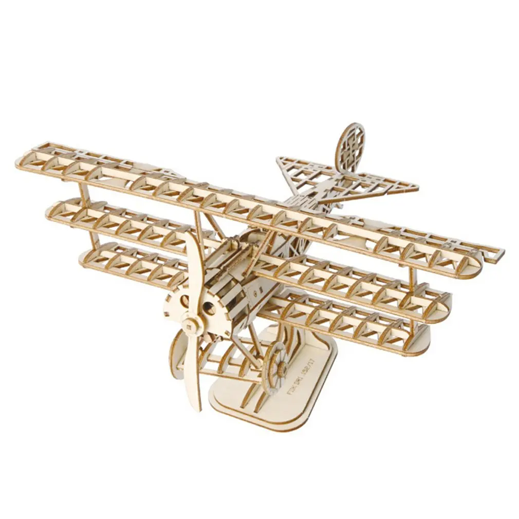 

3D Three-Dimensional Puzzle Wooden Model Manual Diy Assembled Desktop Decoration