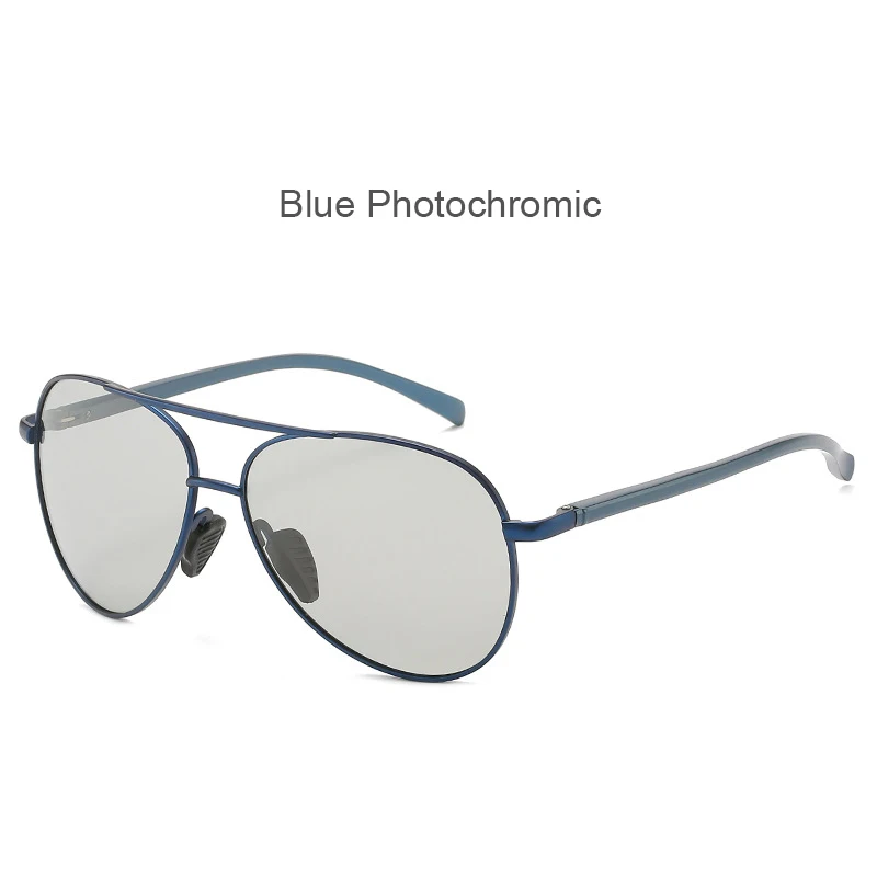 C5 blue photo HBK, меняющие цвет, солнцезащитные очки для мужчин и женщин, фотохромные, поляризационные, переходная линза, солнцезащитные очки, антибликовые, безопасные очки для вождения - Цвет линз: C5 blue photo