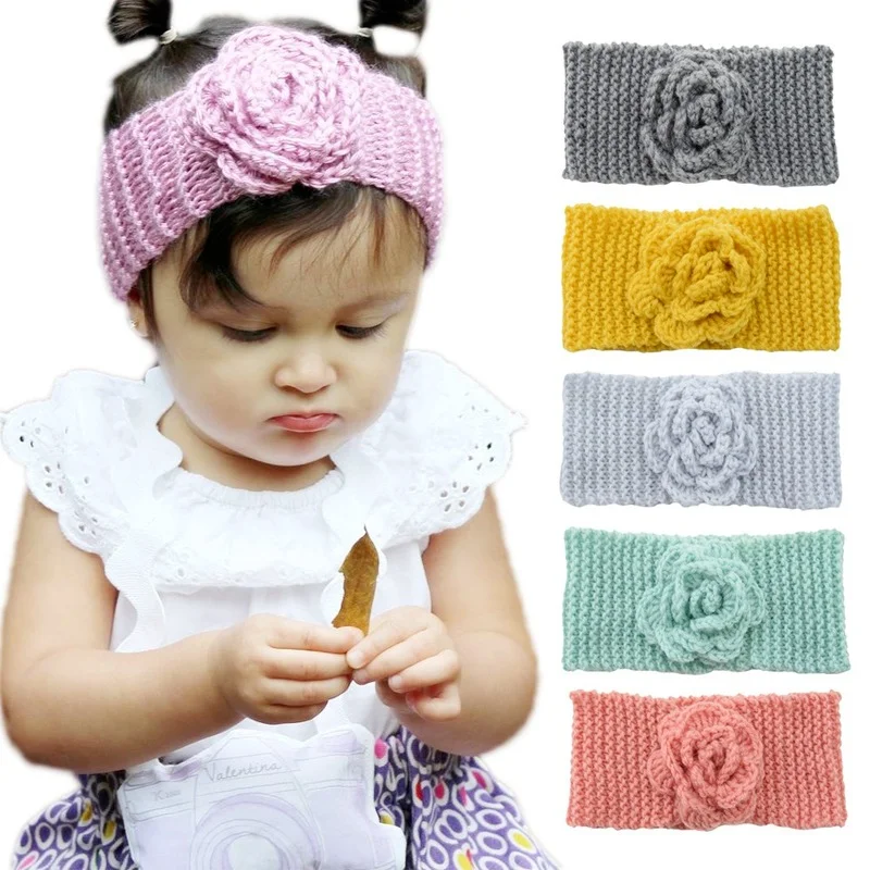 

Children's Headband Hair Band Woven Headdress Wool Headcover Baby Hair Ornament Baby Hair Accessories Baby Headband