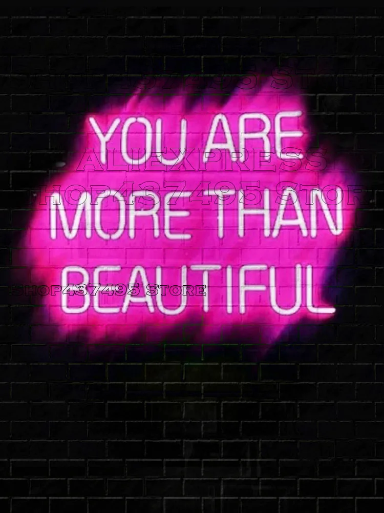 Светодиодный неоновый светильник YOU ARE BEAUTY светодиодный с буквами на