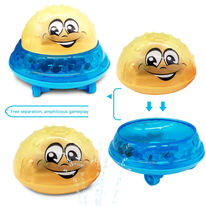 Забавные детские Игрушки для ванны Детский Электрический индукционный