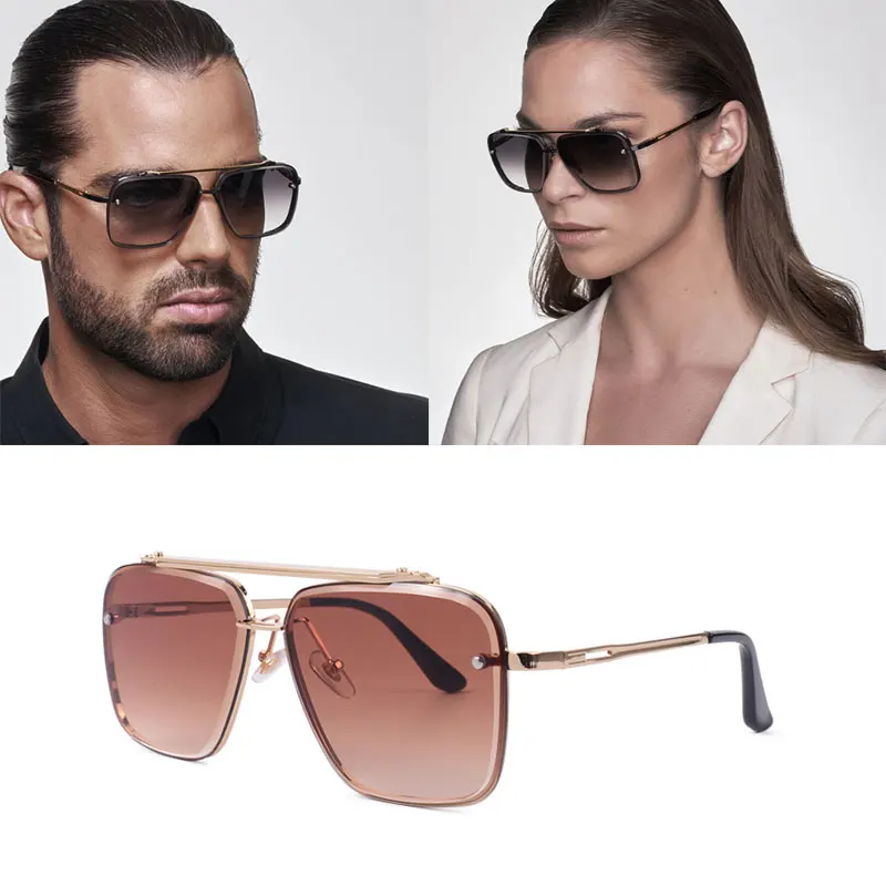 

2021 модные классические солнцезащитные очки Mach Eight с градиентом, крутые мужские брендовые дизайнерские солнцезащитные очки в стиле ретро, со...