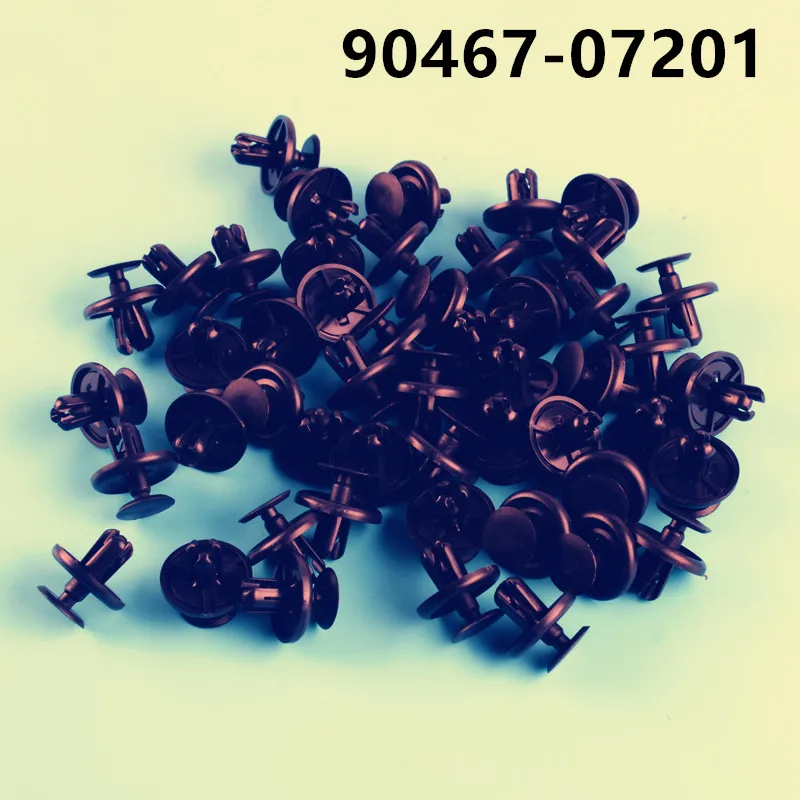 

100 шт. для Lexus для Toyota Avalon Camry & Solara 2002-на двигатель под крышкой фиксатор крепления 90467-07201 9046707201