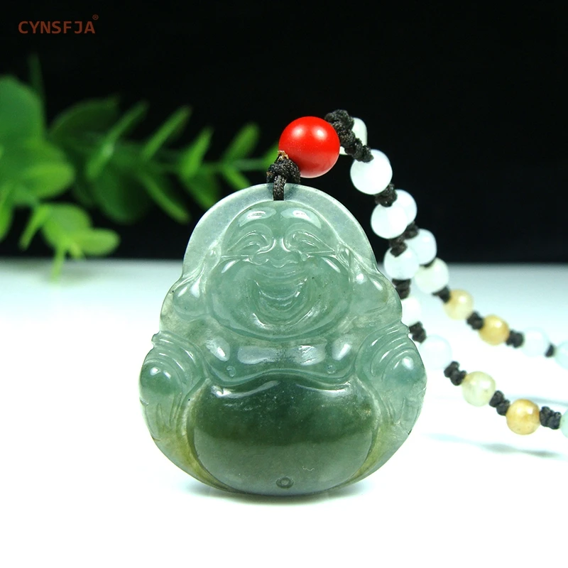 Настоящий редкий Сертифицированный натуральный бирманский жадеит CYNSFJA амулеты