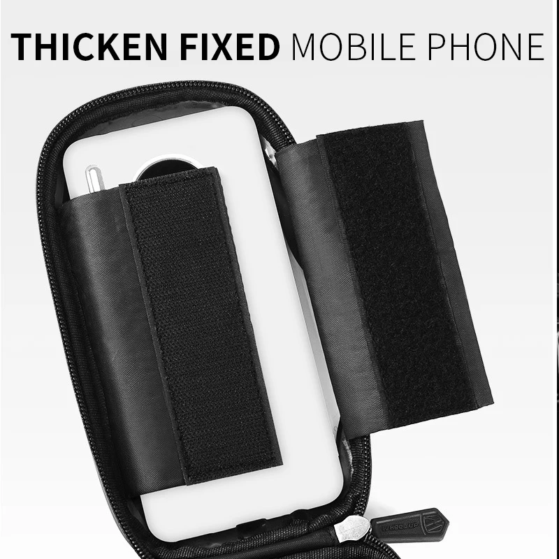 Велосипедная водонепроницаемая сумка на руль чехол для телефона с сенсорным