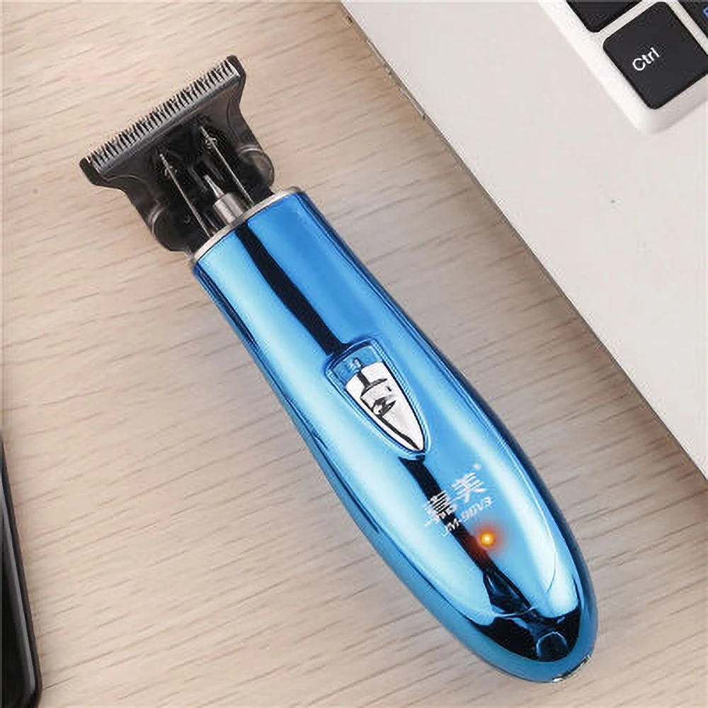 Беспроводная профессиональная машинка для стрижки волос и бороды с USB-зарядкой для мужчин.