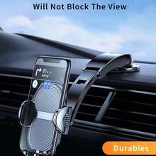 Universal Gravity Car Phone Holder Smartphone Portable Air Vent Clip Stand Sucker Auto Mobile Support Car Products Interior Part