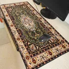 Противоскользящий персидский коврик XGZ в стиле ретро, коврик для мыши с фиксируемой кромкой, домашний большой коврик для мыши, офисный декоративный коврик для мыши