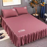 3pcsset decor home bed sheets 100 cotton textile bedding flat sheet flower bed sheet pillow covers pillow soft warm bedsheets