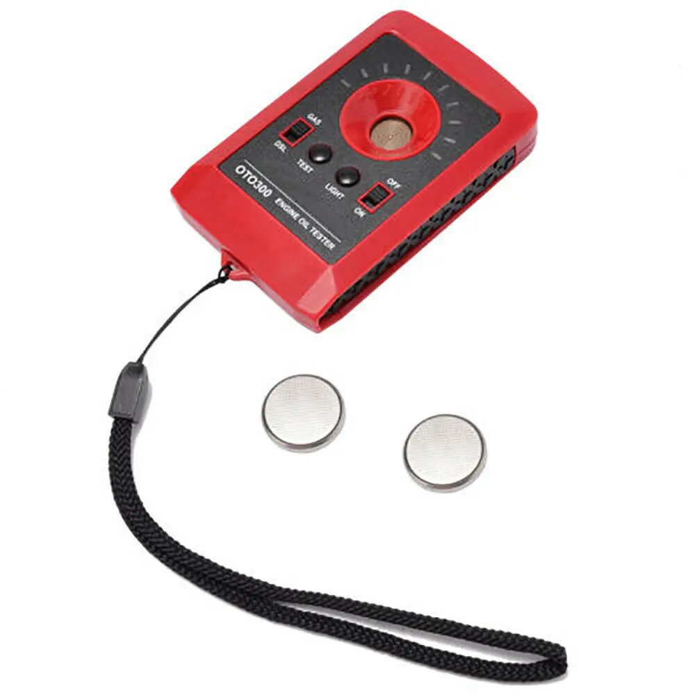 СВЕТОДИОДНЫЙ Цифровой тестер качества масла анализатор моторного газовый