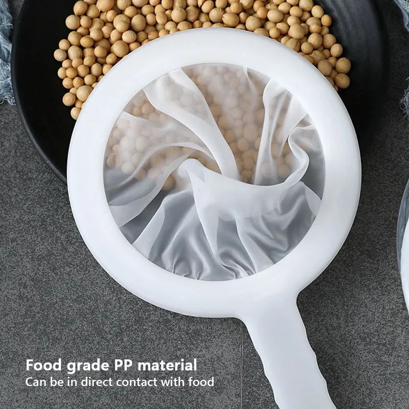 Сетчатая кухонная сверхтонкая сетчатая сетка 100/200/400 нейлоновая фильтрующая