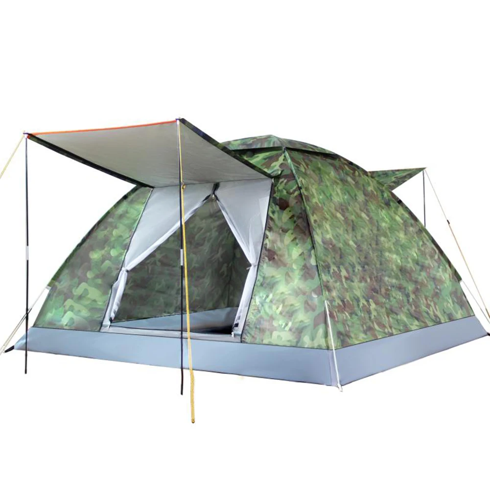 4 человек открытый автоматические палатки кемпинга Водонепроницаемый