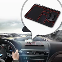 car phone anti slip mat auto dashboard cushion pvc for mobile phone bracket navigation storage cushion car interior accessories
