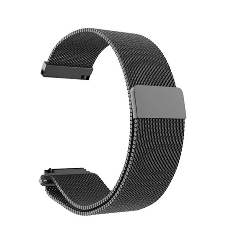 Metal Black NO-Border 20 мм умный браслет силиконовый ремешок Красочные умные часы аксессуары ремешок для Z7 P68 I5 P70 T80 умные часы - Цвет: Metal Black