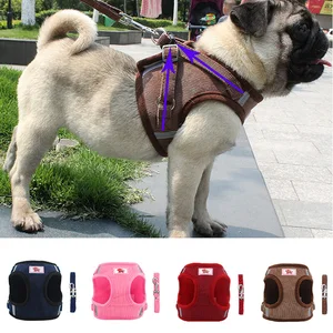 Комплект вельветовых поводков для собак, ветрозащитный жилет для щенков чихуахуа, аксессуары для собак, регулируемый нагрудный ремень, ошейник