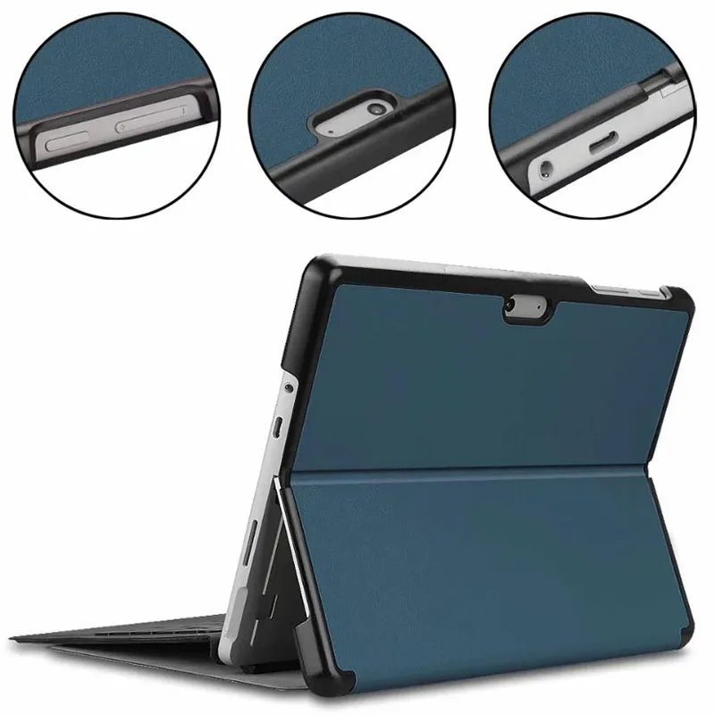Деловой чехол для Microsoft Surface Go 2 чехол-книжка go2 tablet stand holder | Компьютеры и офис