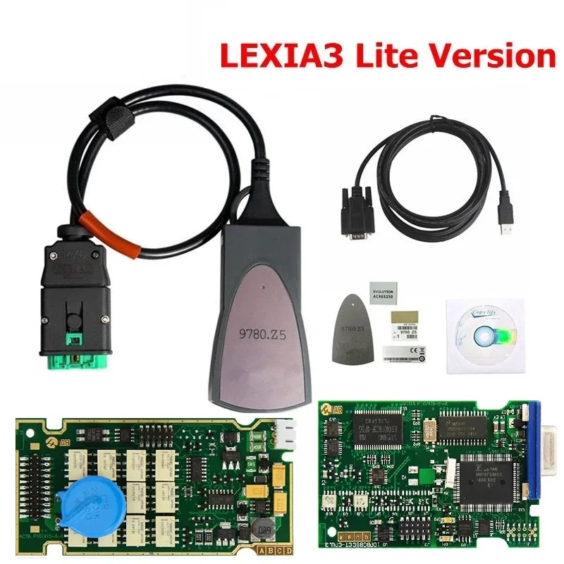 Lexia 3 Lite версия PSA XS Evolution Professional Lite Lexia3 PP2000 Diagbox V7.83 для Citroen/peugeot LEXIA 3 FW 921815C