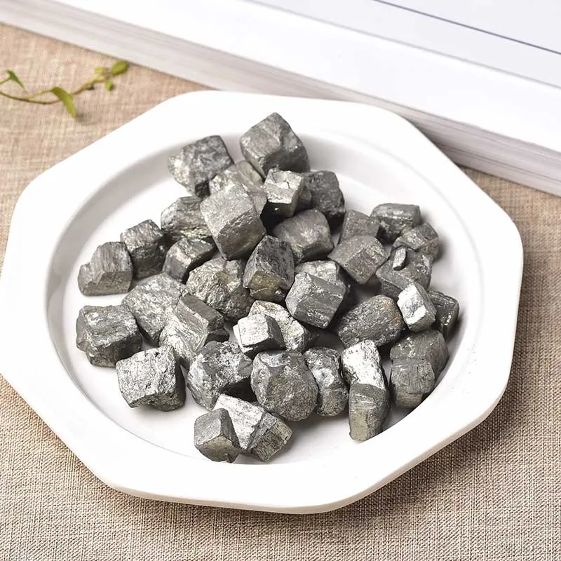 Натуральный шелк квадратный халькопирит Пирит Камень минеральное стекло