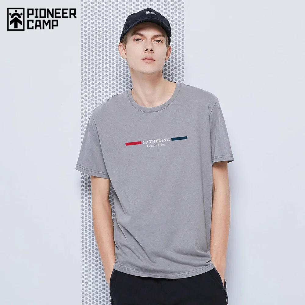 Pioneer Camp 2021 Hip Hop T Shirts Men 100% Cotton Fashion Men's Summer Top Tees M-XXXL Oversize ADT0205052