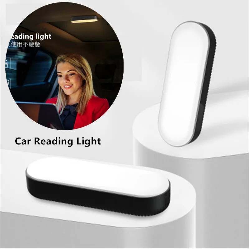 

Автомобильный Стайлинг ночной Светильник авто светодиодный потолочный светильник салона Купол Чтение светильник сенсорный зарядка через ...