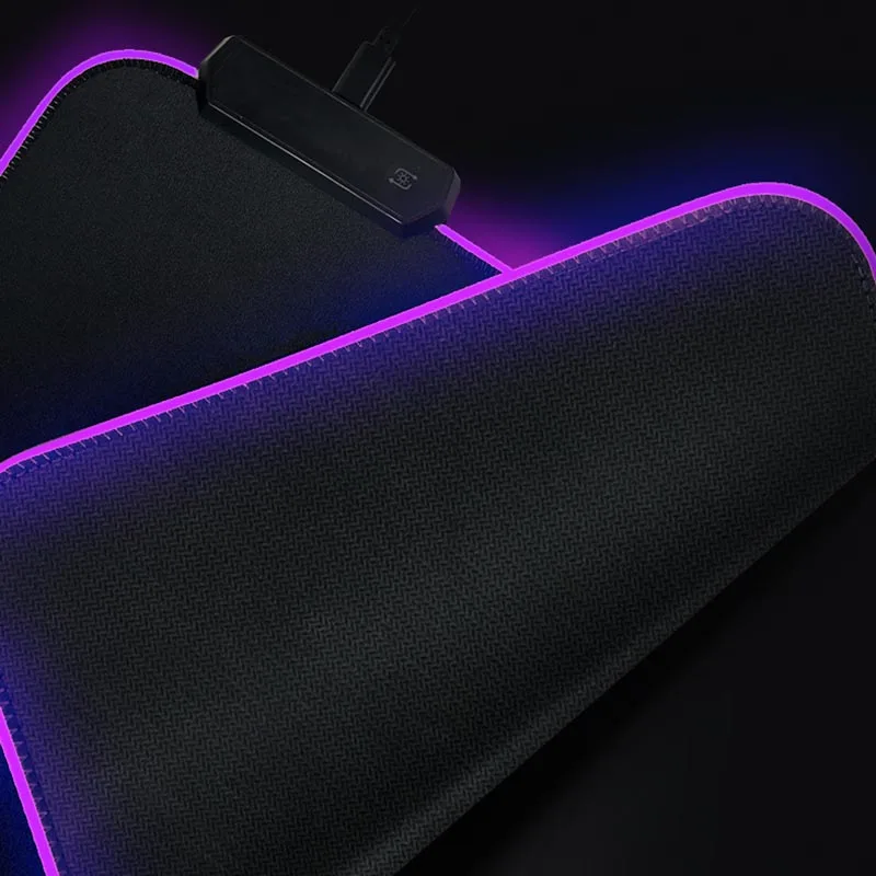 diy custom mouse pad rgb led large gaming mouse pad laptop desk pad for player speed control comfortable and durable free global shipping