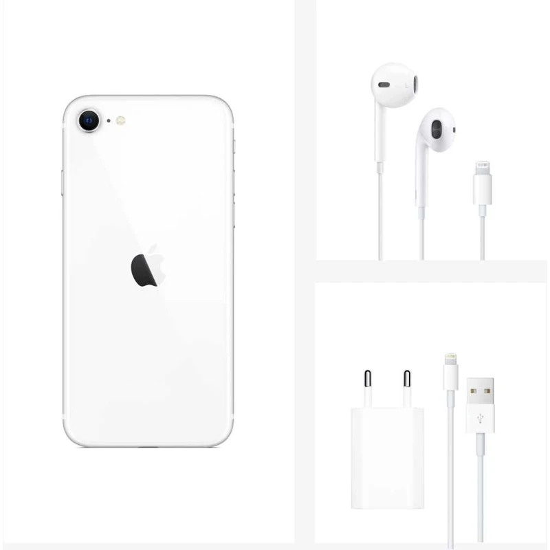 Смартфон APPLE iPhone SE 2020 128Gb MXD12RU/A белый|Смартфоны| |