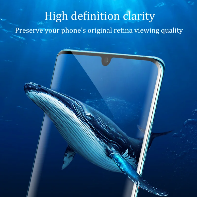 9D Glass For Huawei P30 lite 2020 new edition full cover tempered Camera Lens Flim for Screen glass | Мобильные телефоны и