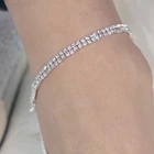 1 шт. анклет (браслет на ногу из-под обуви, украшенное искусственными кристаллами женская обувь блестящие декоративные вспомогательная обувь украшения дропшиппинг