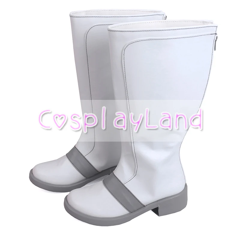 Женские защитные ботинки для косплея Сезон 8 белая мужская обувь Костюмные