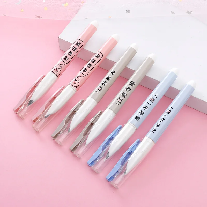 Студенческая креативная авторучка для каллиграфии пластиковая сменная