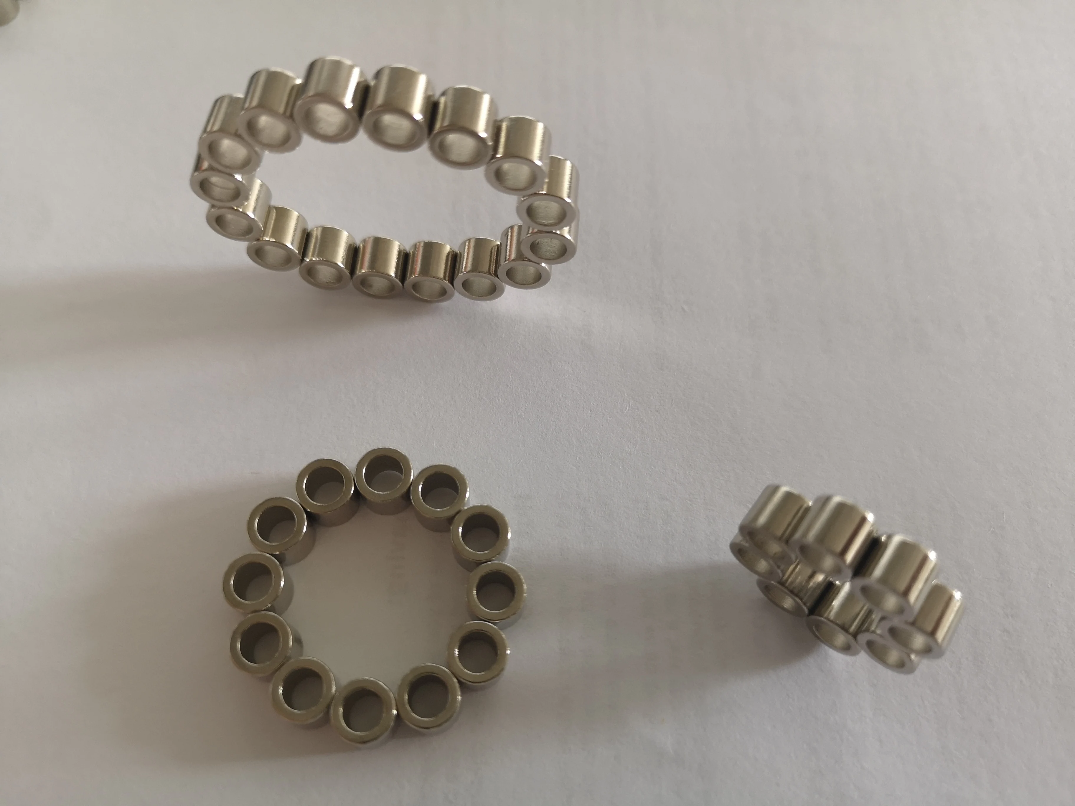 Магнитные бусины из нержавеющей стали кольцо металлическое на сосок для мошонки