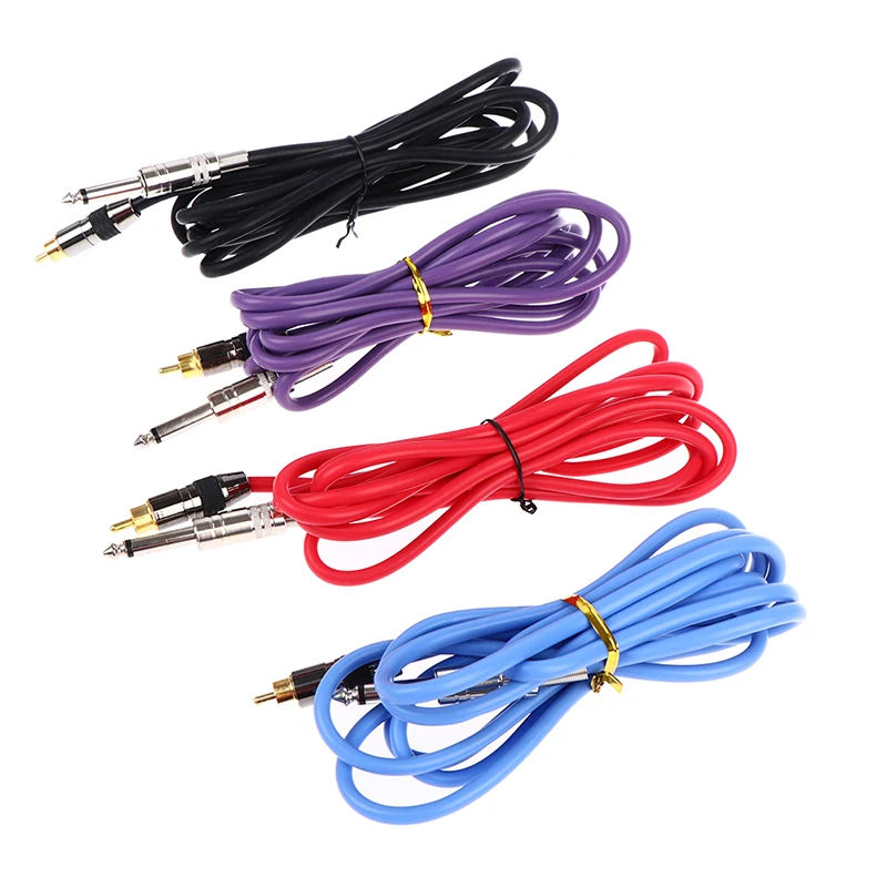 

2,4 м, зажим для татуировки, кабель RCA, стойкий к истиранию, аксессуары для татуировок