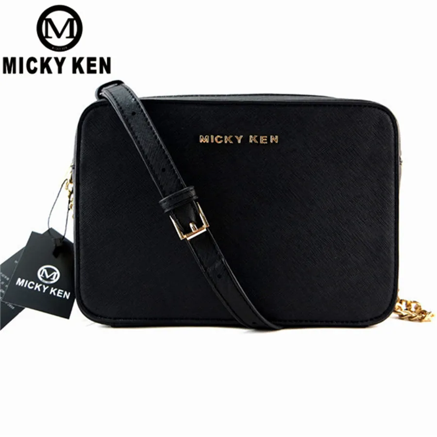 Женская сумка мессенджер MICKY KEN дизайнерская на плечо с цепочкой|bolsos mujer|sac ashoulder bag