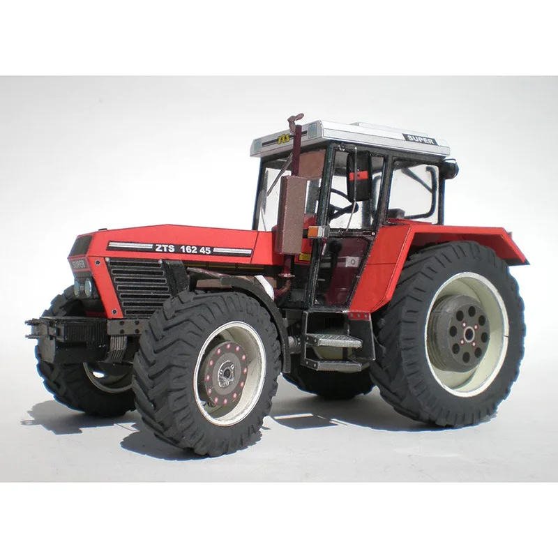 1:32 или 1:22 Чешский Zetor 162 45 трактор 3D бумажная модель игрушки для детей взрослые