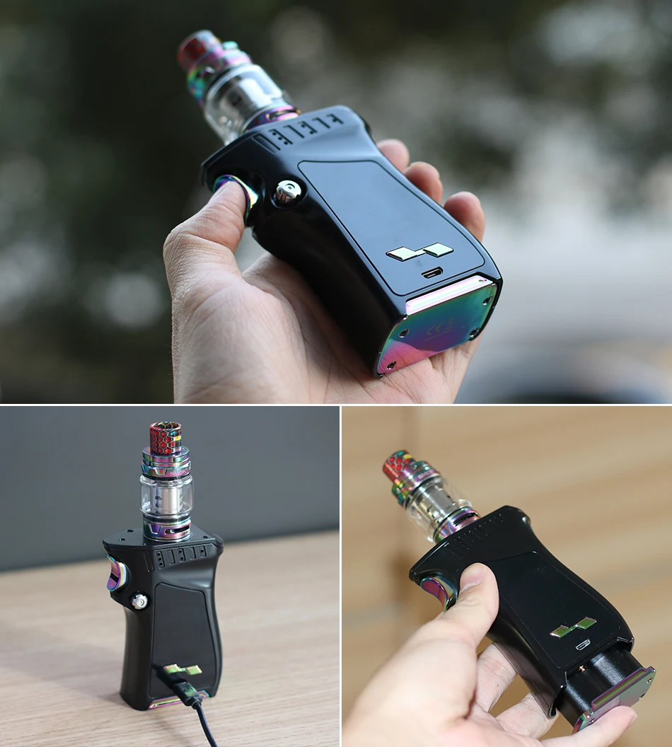 Vape Smok MAG Комплект Elektronik Sigara225W коробка мод испаритель FV12 Prince POD бак катушки сигареты электронная сигарета атомайзер S168