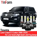 YNFOM комплект светодиодных фар для Toyota Land Cruiser,FJ Cruiser,Cygnus J60-J200 1980-2020 БлижнийДальний свет, противотуманные фары, лампы для автомобильных фар