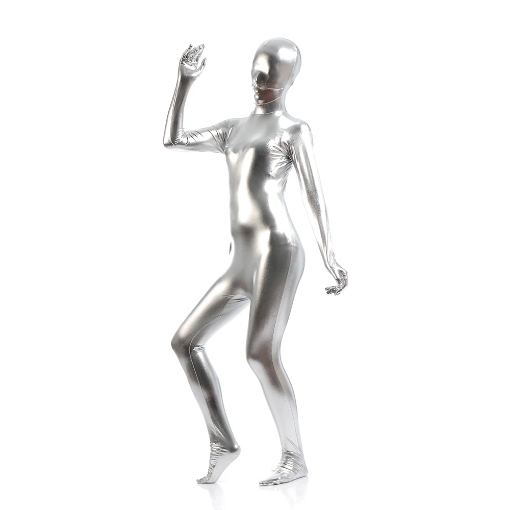 Изготовленные на заказ с заниженным шаговым швом молнии Серебристые блестящие