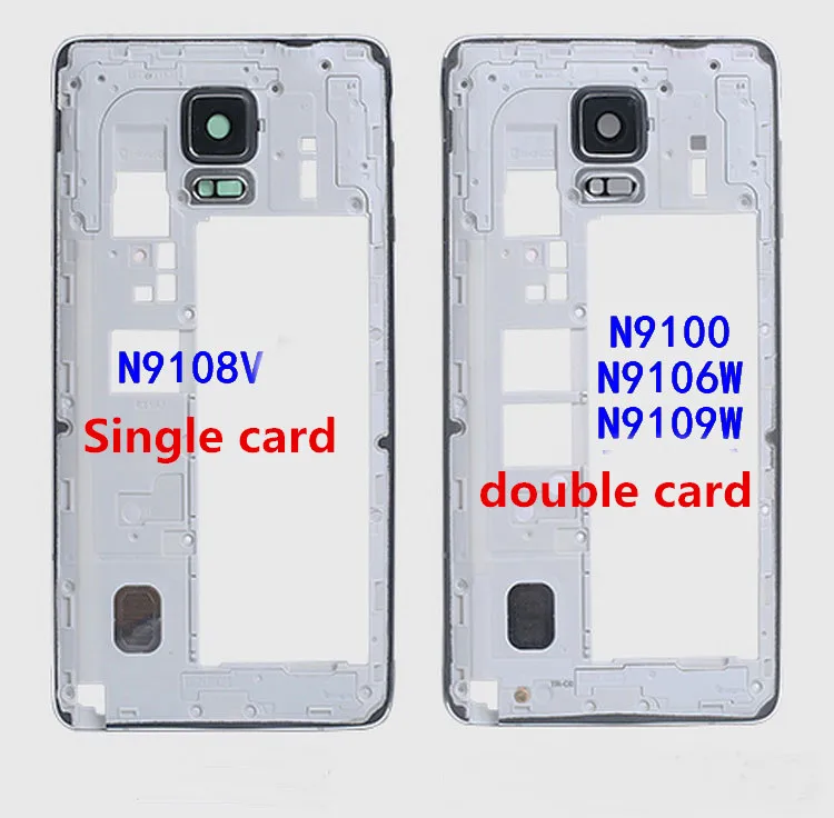 Для Samsung Galaxy Note 4 SM N910F N910A N910T N910L N910S корпус средняя рамка чехол + для note4 задняя