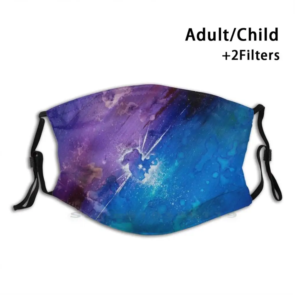 Открывается на глубине. Амфирхо. Дизайнерская моющаяся маска для лица с фильтром