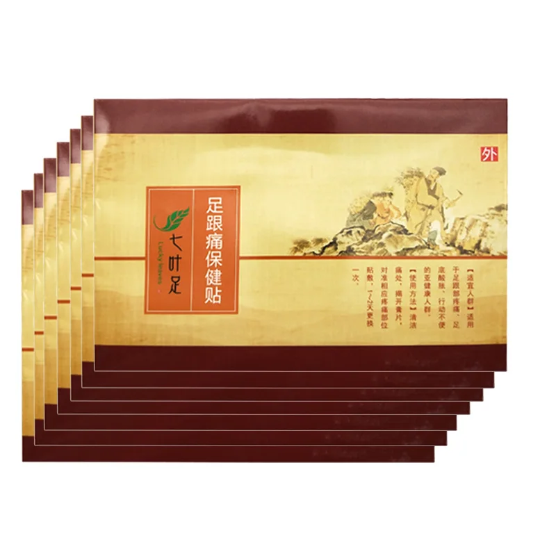 7 шт. травяные патчи для облегчения боли в пятке | Красота и здоровье