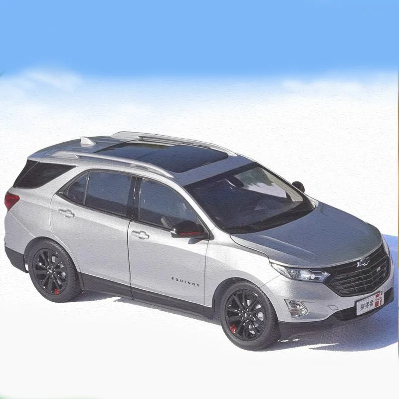 

1:18 Масштаб литой модели равноденствие Редлайн модель автомобиля SUV 1/18 сплав игрушечный автомобиль миниатюрный коллекция для игрушка для ма...
