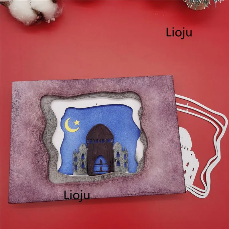 Металлические Вырубные штампы для поклонения форма вырезания церковной формы