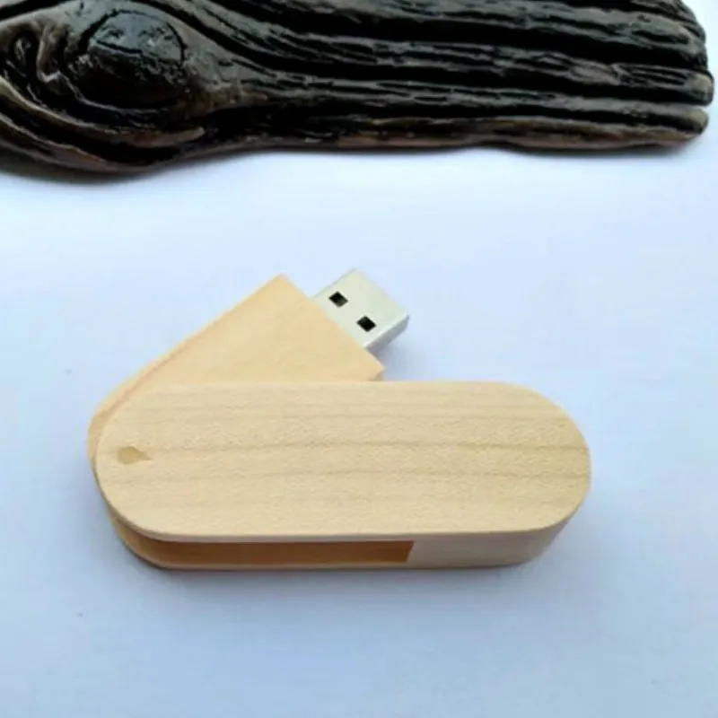 

50pcs/lot 4GB 8GB 16GB 32GB 64GB Wooden USB 2.0 Pendrive Flash Drive Memory Stick U Disk Free Custom LOGO for Photography Gift