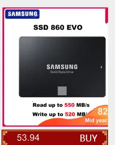 SAMSUNG SSD 860 EVO 500GB Внутренний твердотельный диск HDD жесткий диск SATA3 2,5 дюймов ноутбук Настольный ПК MLC disco duro