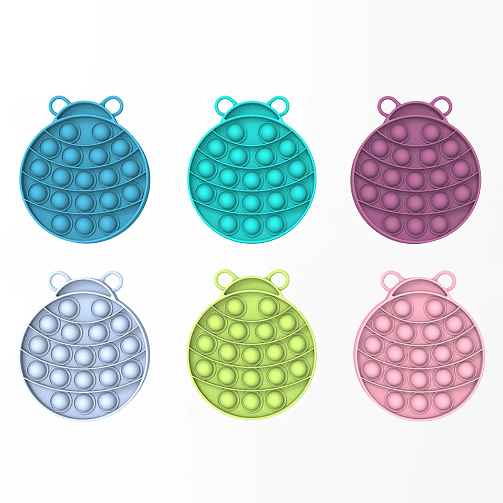 

Push Bubble Sensory Toy Autism Needs Squishy Stress Reliever Toys Adult Kid Funny No-stress Reliver Stress Silicone Toy Kawaii