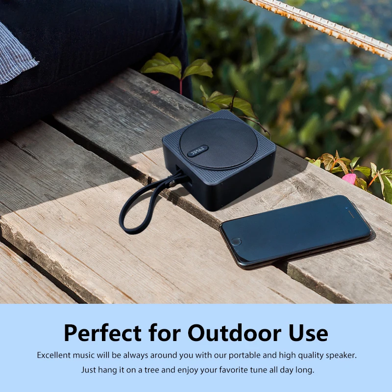 ZAPET C2 Открытый Мини Bluetooth динамик IPX6 водонепроницаемы переносной динамик с микрофоном бас стерео колонки для iphone xiaomi телефон